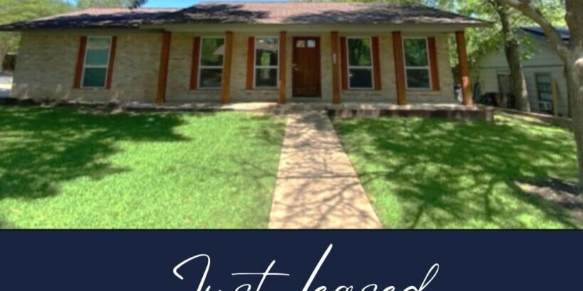 JUST LEASED